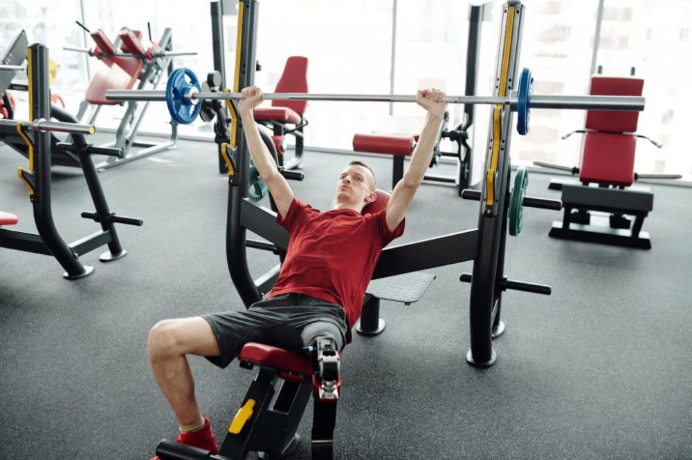 does bench press workout biceps
